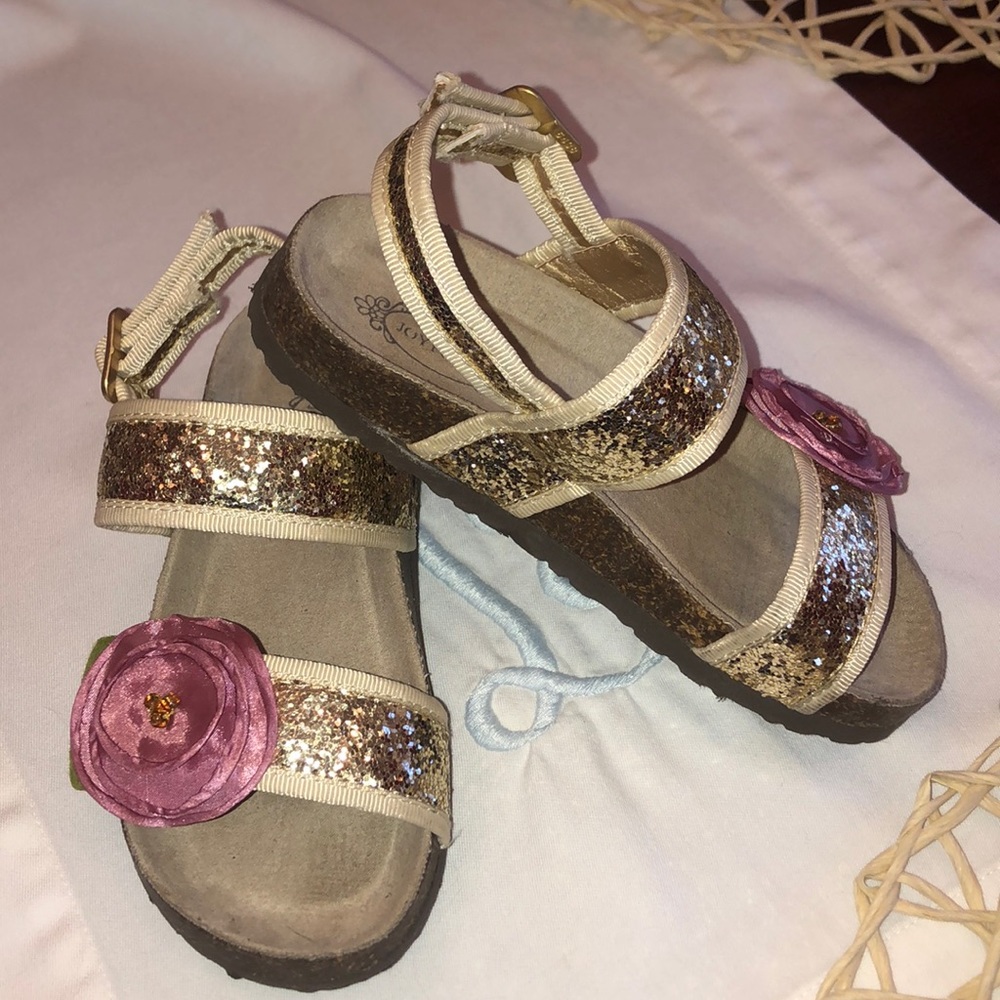 Joyfolie glitter sandal